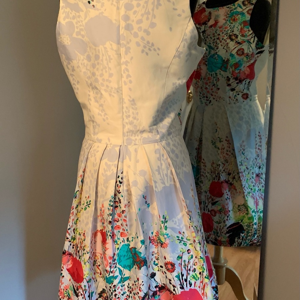 Luxology Cotton Sleeveless Dress. - Gem Luxology Cotton Sleeveless Dress. - Gem